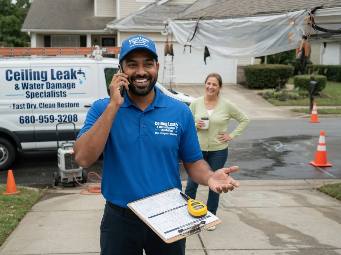 Ceiling Leak Cleanup Palmer, IA FAQs